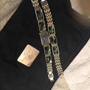 Watch and bracelet combo